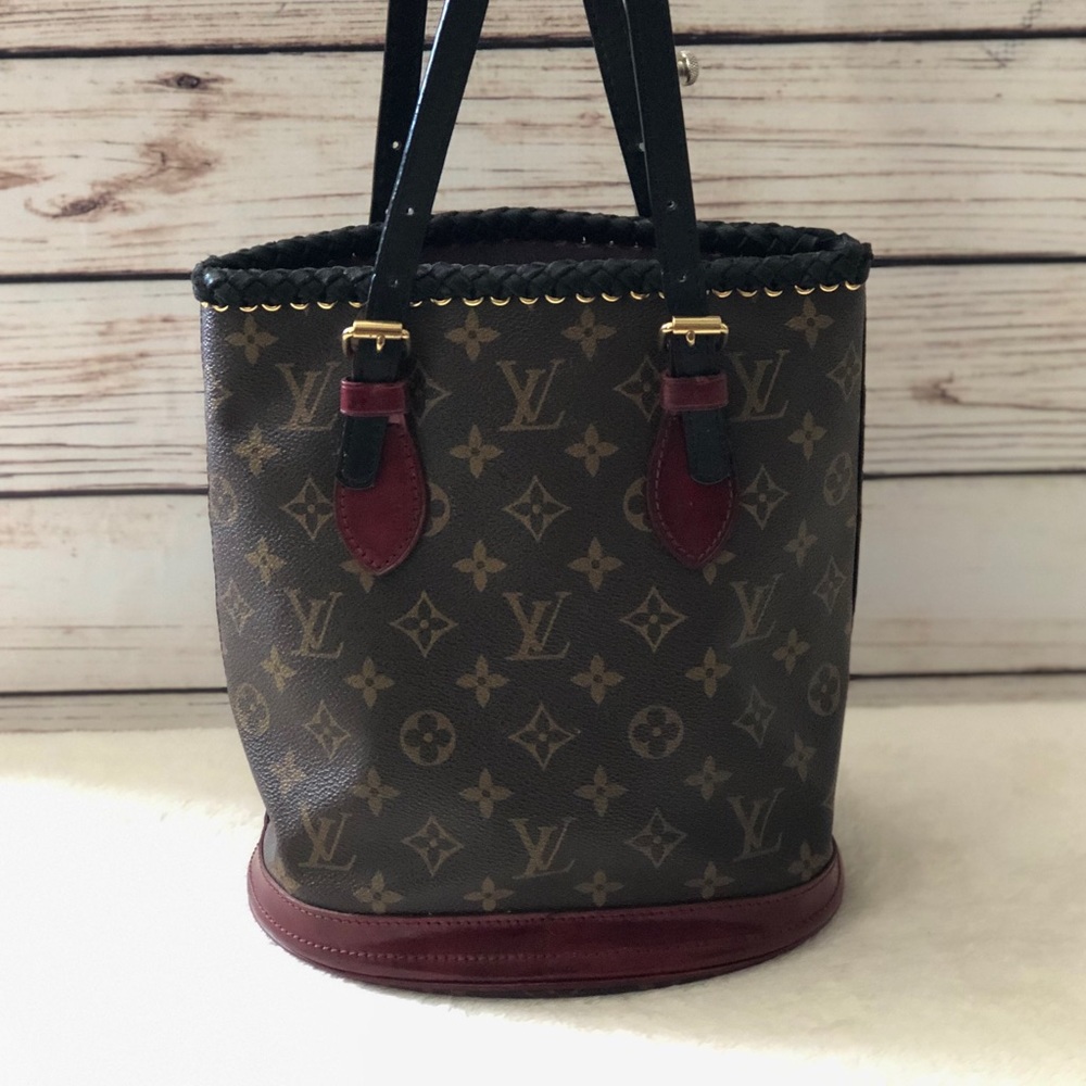 Authentic Custom Louis Vuitton Bucket PM